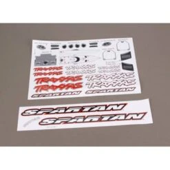 Traxxas Spartan Decal Sheet