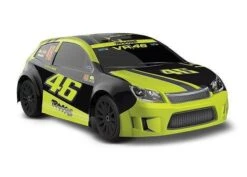 Traxxas Latrax 1/18 4WD VR46 Edition Rally Car With AC Charger