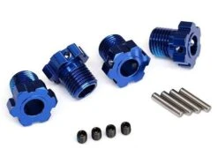 Traxxas E-Revo Wheel Hubs 17mm Blue