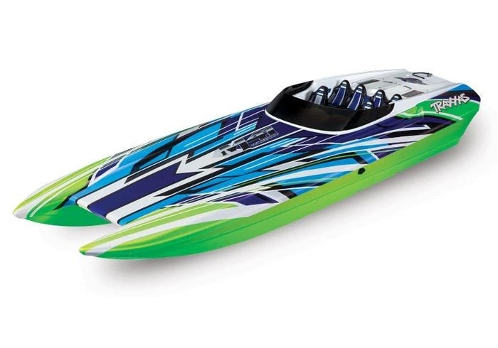 Traxxas DCB M41 40" Race Boat With TSM And TQi, GreenX 1 Traxxas DCB M41 40" Race Boat With TSM And TQi, GreenX
