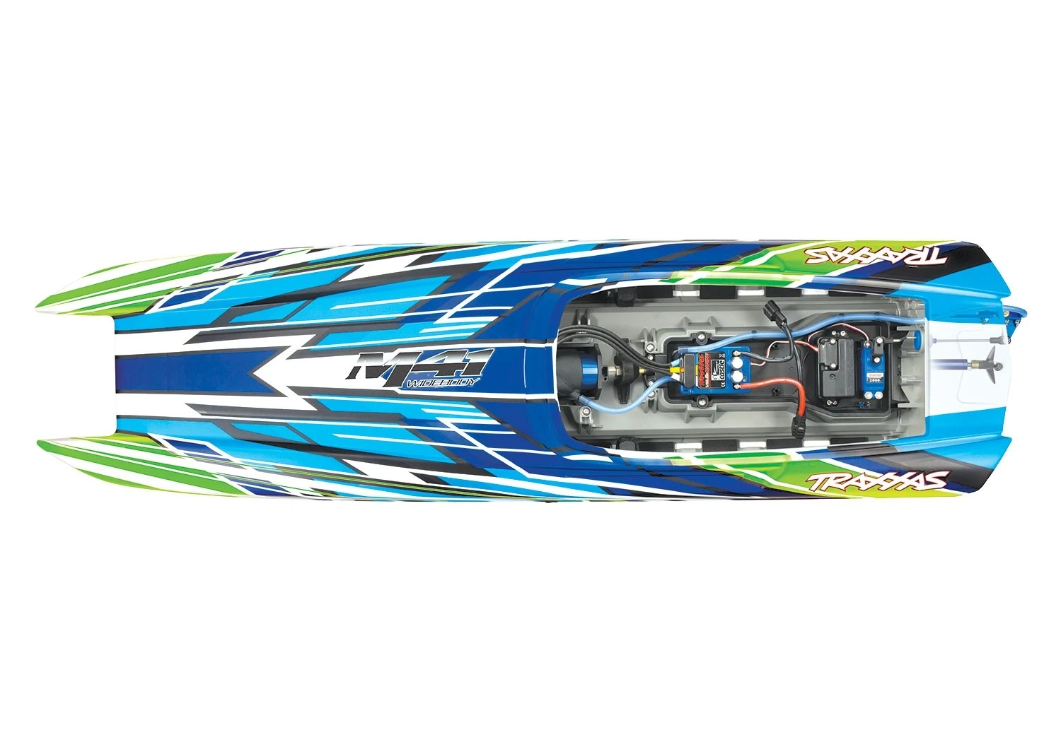 Traxxas DCB M41 40" Race Boat With TSM And TQi, GreenX 7 Traxxas DCB M41 40" Race Boat With TSM And TQi, GreenX - Image 7