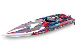 Traxxas Spartan 1/10 Brushless 36" Race Boat, Red