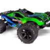 Traxxas Rustler 4X4 1/10 4WD Stadium Truck With LEDs, Green