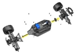 Traxxas Rustler 4X4 1/10 4WD Stadium Truck With LEDs, Green 16 Traxxas Rustler 4X4 1/10 4WD Stadium Truck With LEDs, Green -3c Store traxxas tra tra67064 61 grn 07