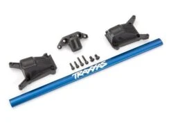 Traxxas Chassis Brace Kit, Blue (Low-CG Rustler/Slash 4X4)