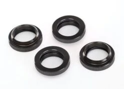 Traxxas GTX Spring Retainers, Black (4)