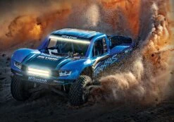 Traxxas Unlimited Desert Racer 4WD Brushless RTR SCT With LEDs, BLUE -3c Store traxxas tra tra85086 4 trx 02