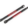 Traxxas Heavy Duty Push Rods, Aluminum, Red (2)