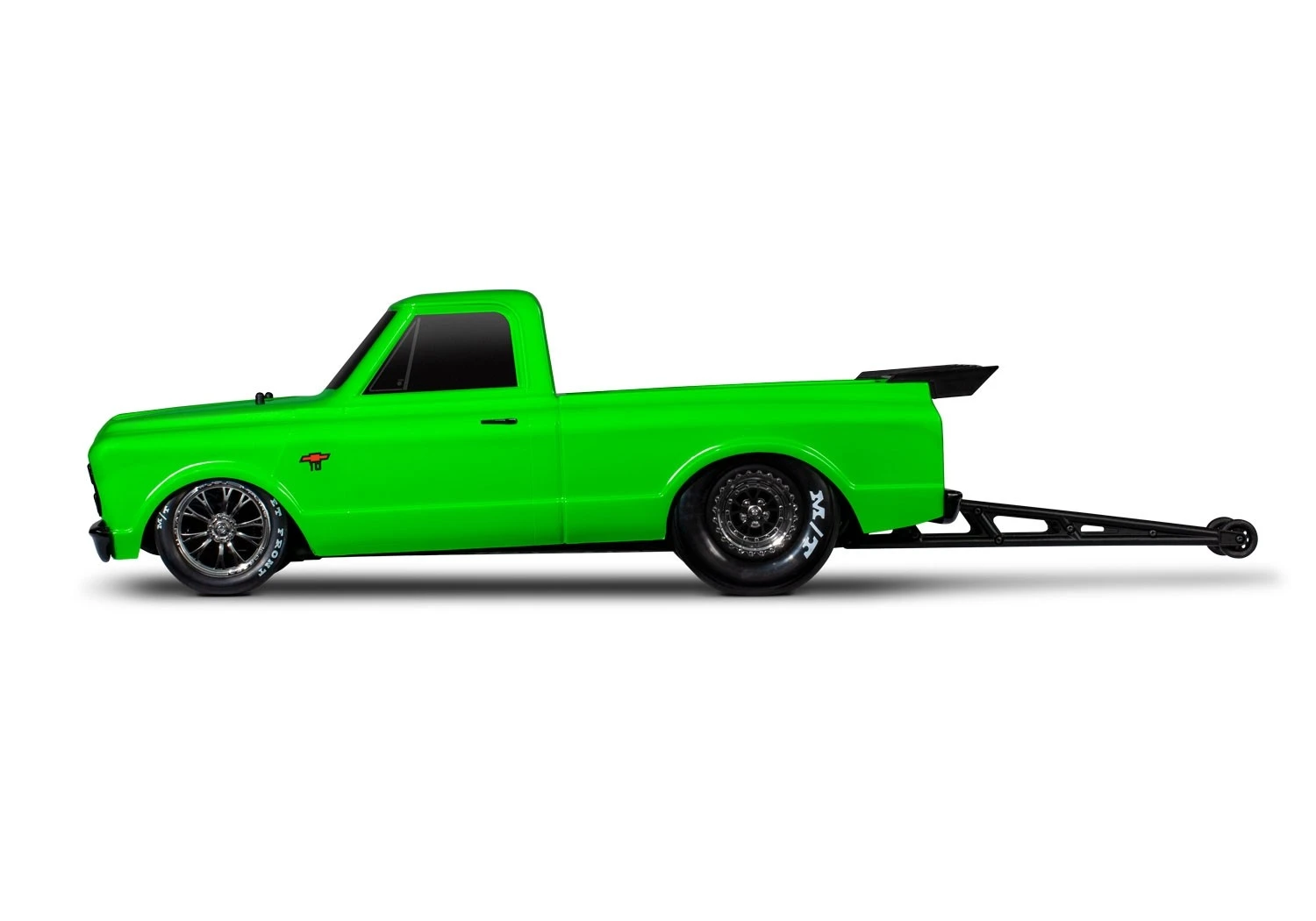 Traxxas Drag Slash VXL-3 1/10 2WD RTR Drag Racing Truck. Metallic Green 2 Traxxas Drag Slash VXL-3 1/10 2WD RTR Drag Racing Truck. Metallic Green - Image 2