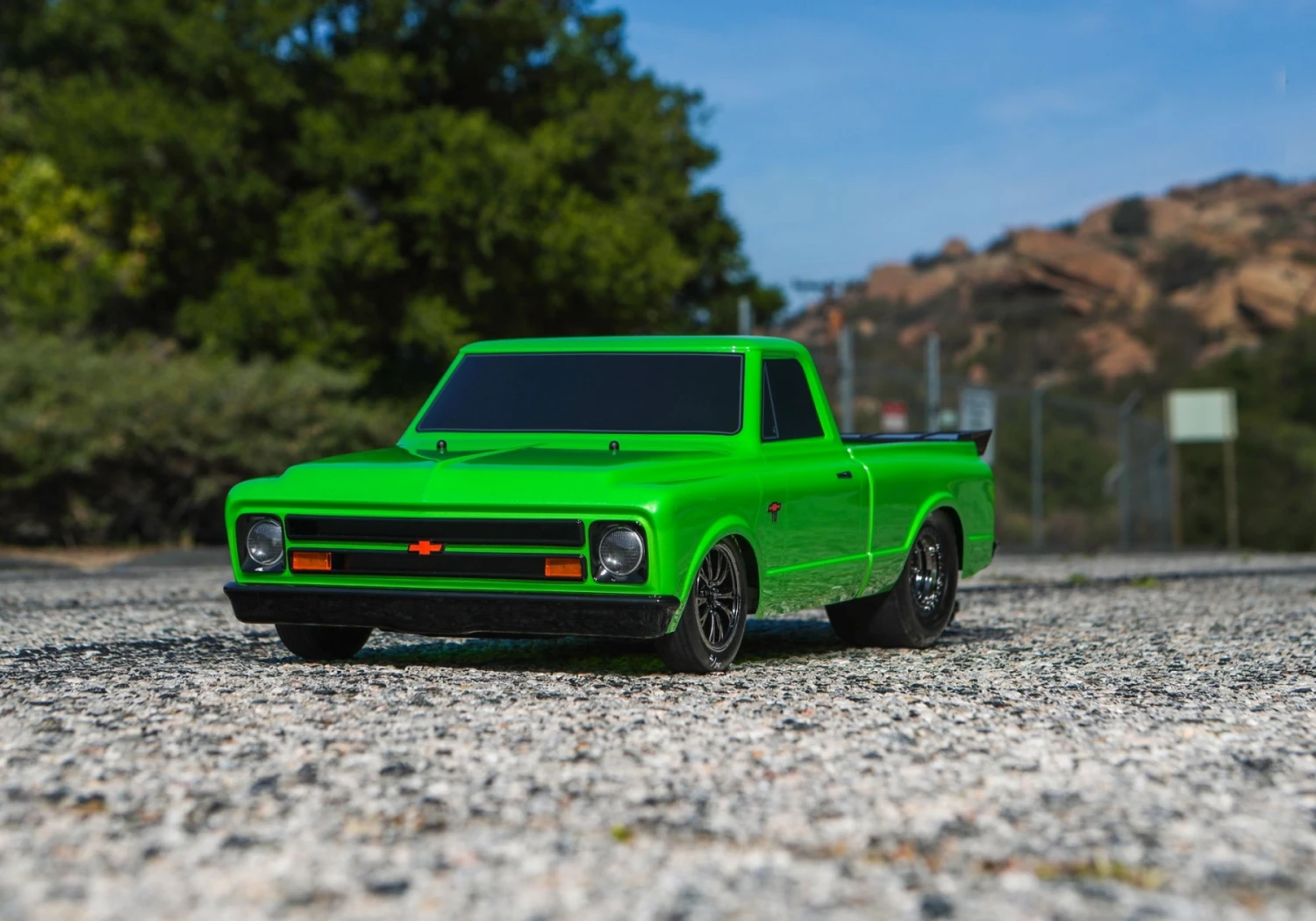 Traxxas Drag Slash VXL-3 1/10 2WD RTR Drag Racing Truck. Metallic Green 6 Traxxas Drag Slash VXL-3 1/10 2WD RTR Drag Racing Truck. Metallic Green - Image 6