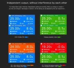 Ultra Power UP6 160W/400W Dual Port Multi Chemistry AC/DC Charger -3c Store ultra power upt uptup6 02