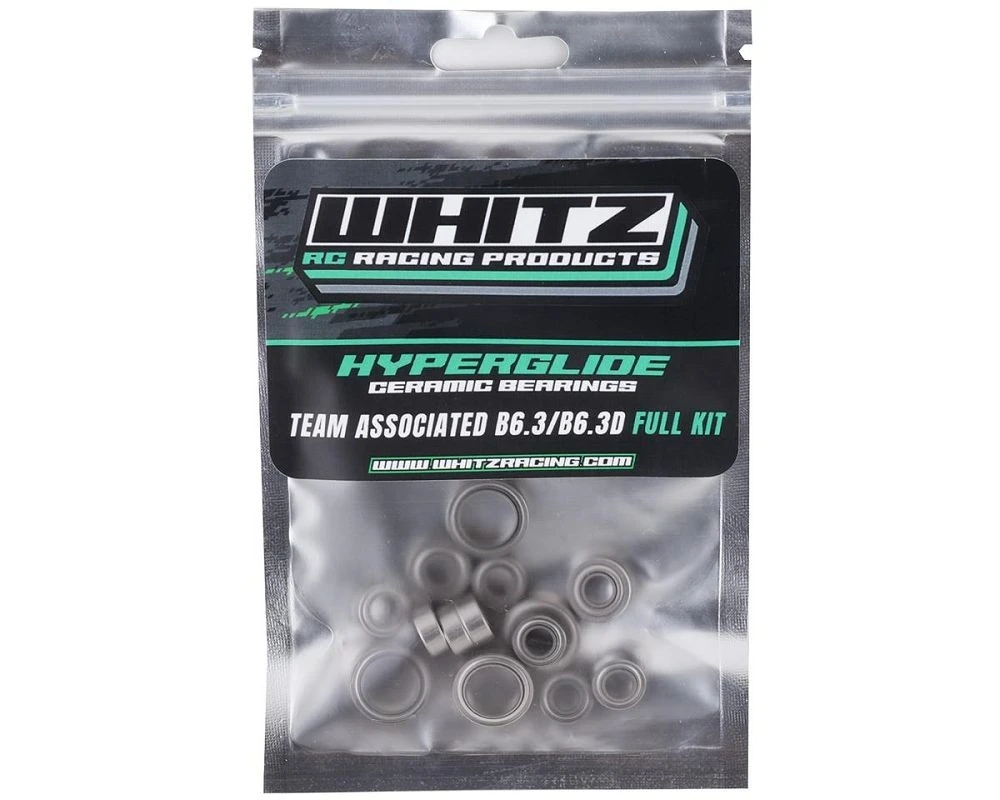 Whitz Racing Products Hyperglide Full Ceramic Bearing Kit (B6.3/D)